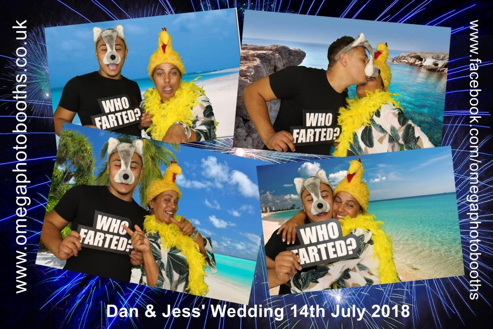 Dan & Jess' wedding | View more photos from the event at gallery.omegaphotobooths.co.uk/u/Omega-Photobooths/Dan-Jess-wedding
